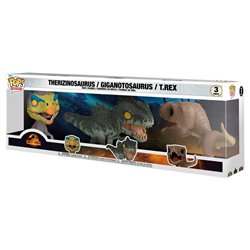 Blister 3 figuras POP Jurassic World