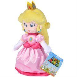 PELUCHE PEACH SUPER MARIO BROS 30CM