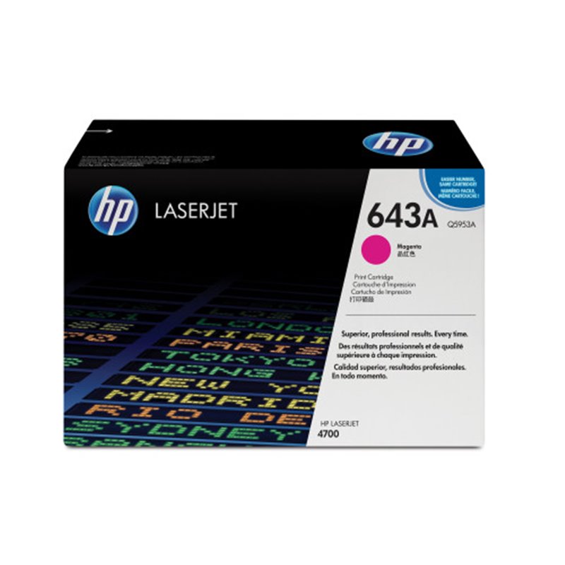 HP 643A TONER HP643A MAGENTA (Q5953A)