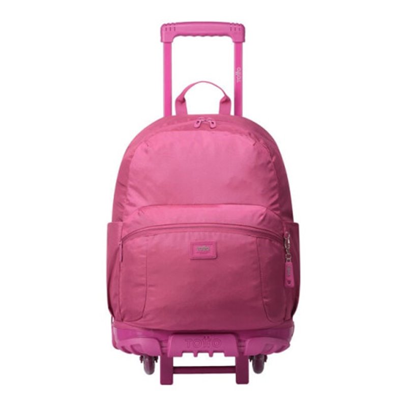 MOCHILA ESCOLAR CON RUEDAS COLOR ROSA - TRIK TOTTO MA03TKI003-23100-M89