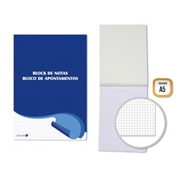 CUADERNO NOTAS A5 - 80 HOJAS CUADROS