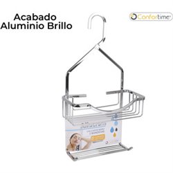 COLGADOR BAÑO 2 BANDEJAS ALLUCROM CONFORTIME