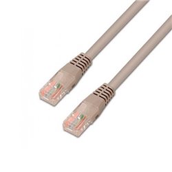 CABLE RED UTP CAT5E RJ45 AISENS 1M GRIS