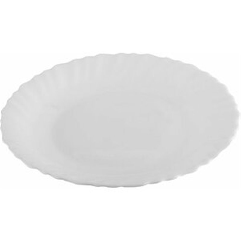 PLATO LLANO BLANCO 25CM