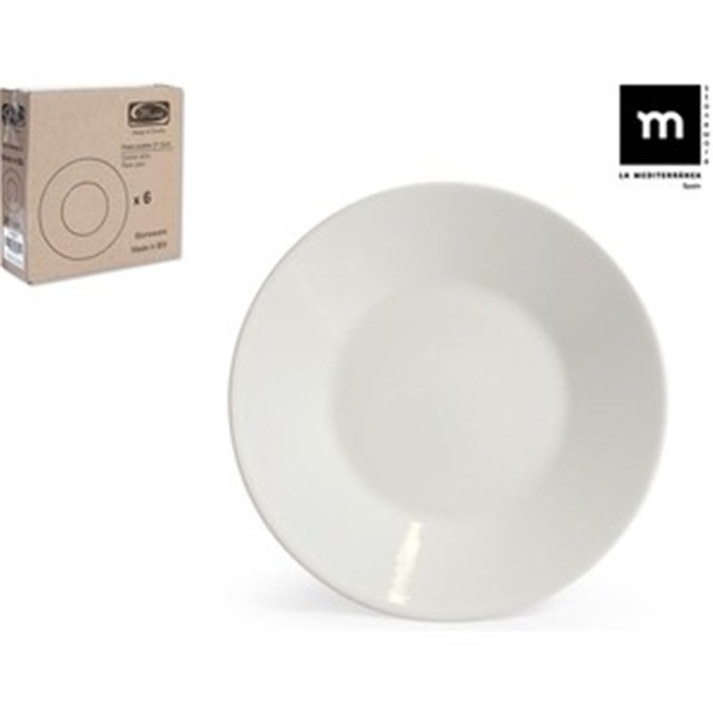 PLATO POSTRE 21.5CM MAITRE IVORY BRILLO