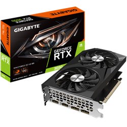 Gigabyte GeForce RTX 3050 WINDFORCE OC V2 8G NVIDIA 8 GB GDDR6