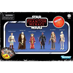 Set figuras Phantom Menace Star Wars 9,5cm