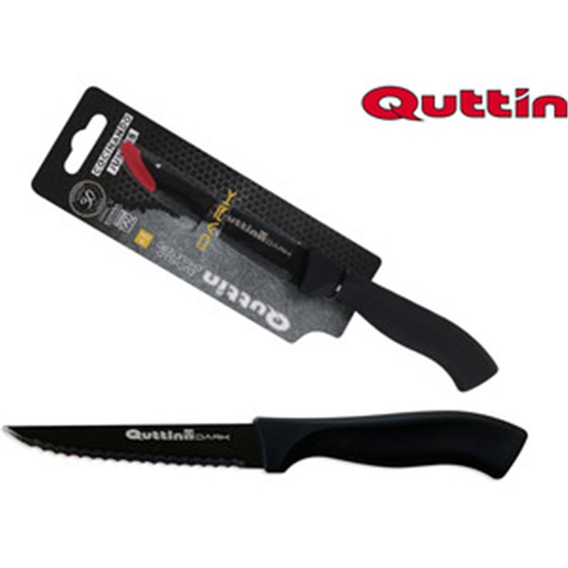 CUCHILLO SIERRA MULTIUSOS 11CM QUTTIN-NEGRO