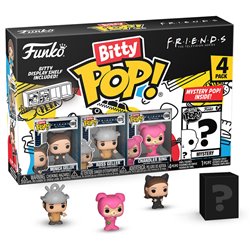 Blister 4 figuras Bitty POP Friends Monica as Catwoman