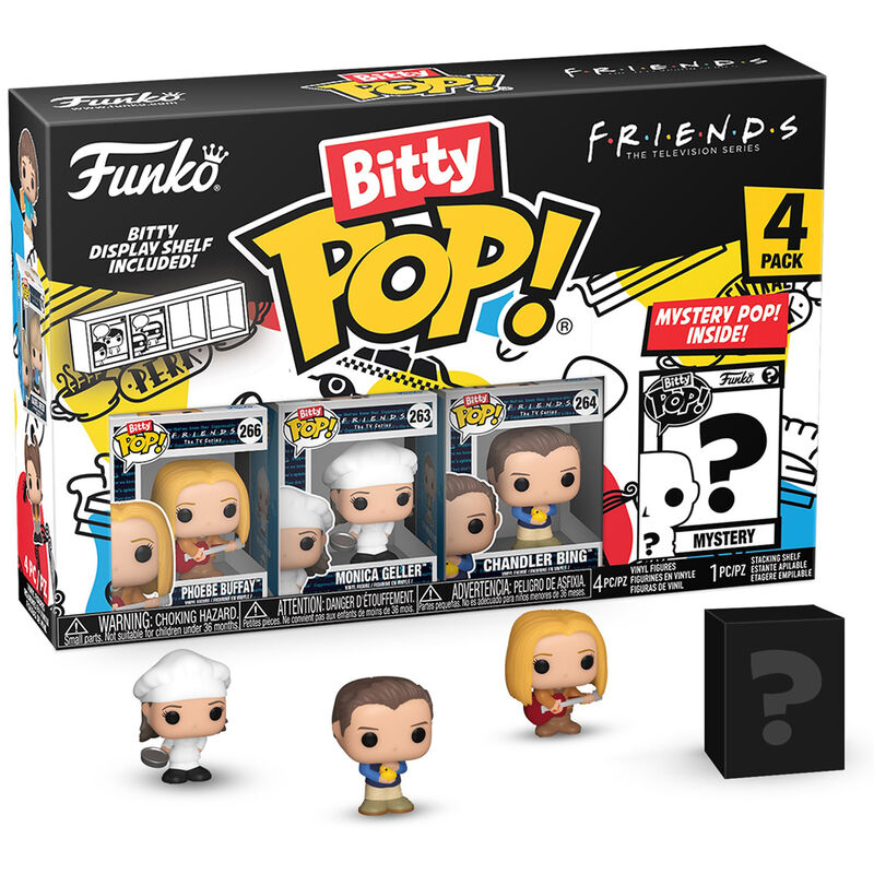 Blister 4 figuras Bitty POP Friends Phoebe