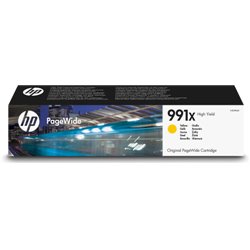 HP Cartucho Original PageWide 991X de alta capacidad amarillo