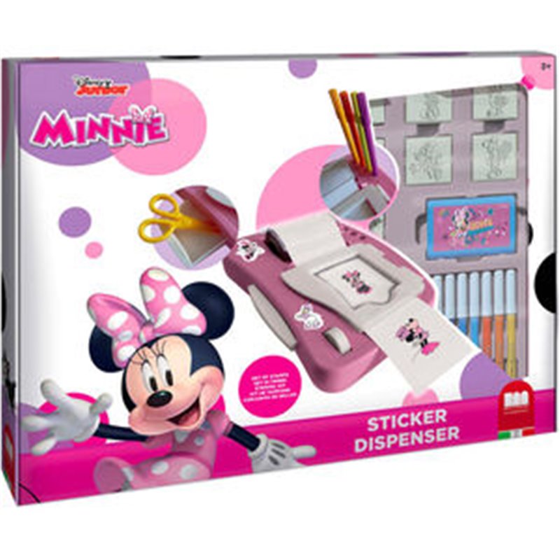 MAQUINA DE PEGATINAS MINNIE DISNEY