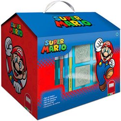 SET PAPELERIA CASA SUPER MARIO BROS 20PZS