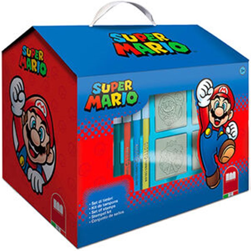 SET PAPELERIA CASA SUPER MARIO BROS 20PZS