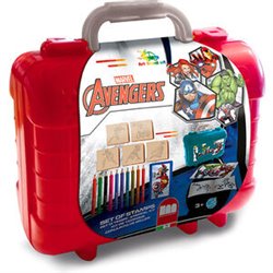 MALETIN PAPELERIA LOS VENGADORES AVENGERS MARVEL 19PZS