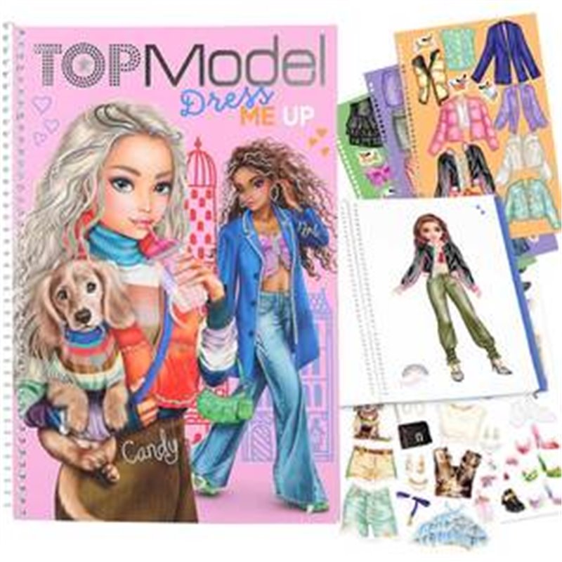 CUADERNO DRESS ME UP TOPMODEL