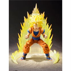 FIGURA SH FIGUARTS SON GOKU SUPER SAIYAN 3 DRAGON BALL Z 16CM