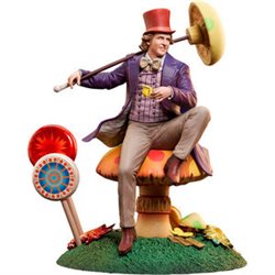 ESTATUA WILLY WONKA UN MUNDO DE FANTASIA 25CM