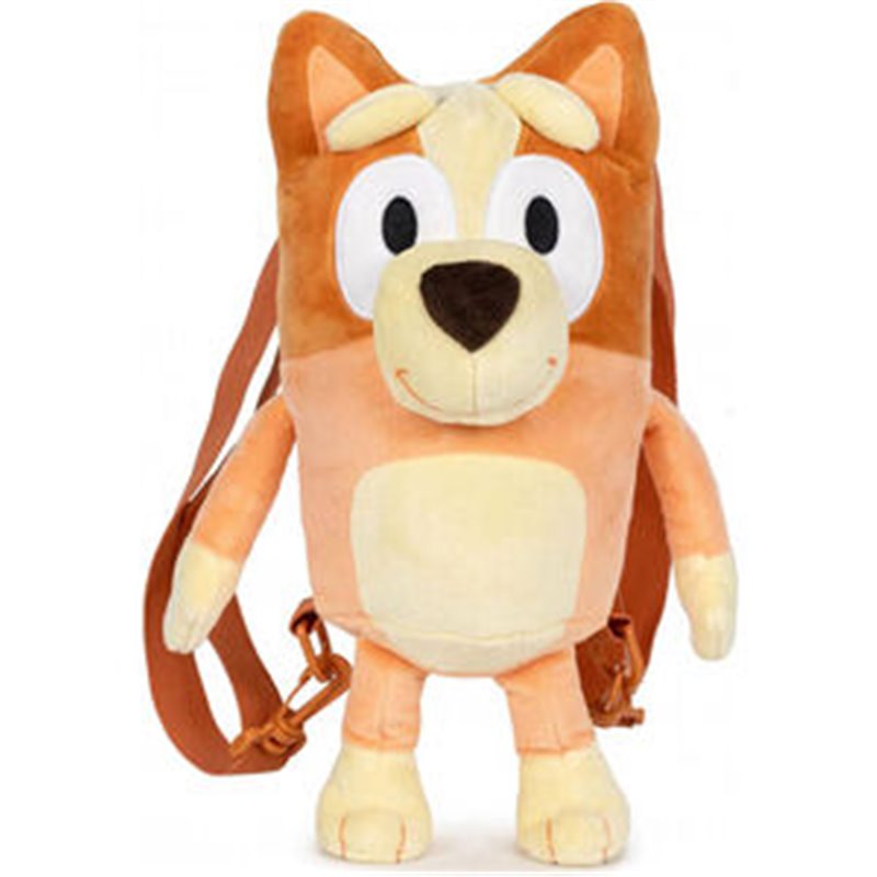 MOCHILA PELUCHE BINGO BLUEY 35CM