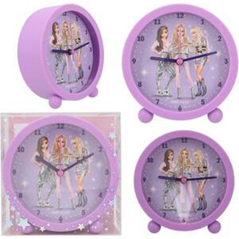 RELOJ DESPERTADOR GLITTER TOP MODEL