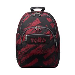 MOCHILA ESCOLAR TIZA ROJA - CRAYOLES TOTTO MA04ECO029-2310N-5C5