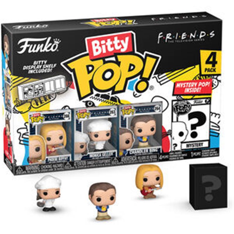 BLISTER 4 FIGURAS BITTY POP FRIENDS PHOEBE