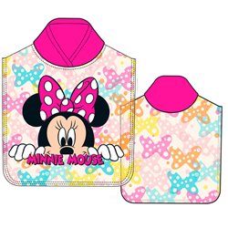 Poncho toalla Minnie Disney microfibra