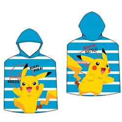 Poncho toalla Pokemon microfibra