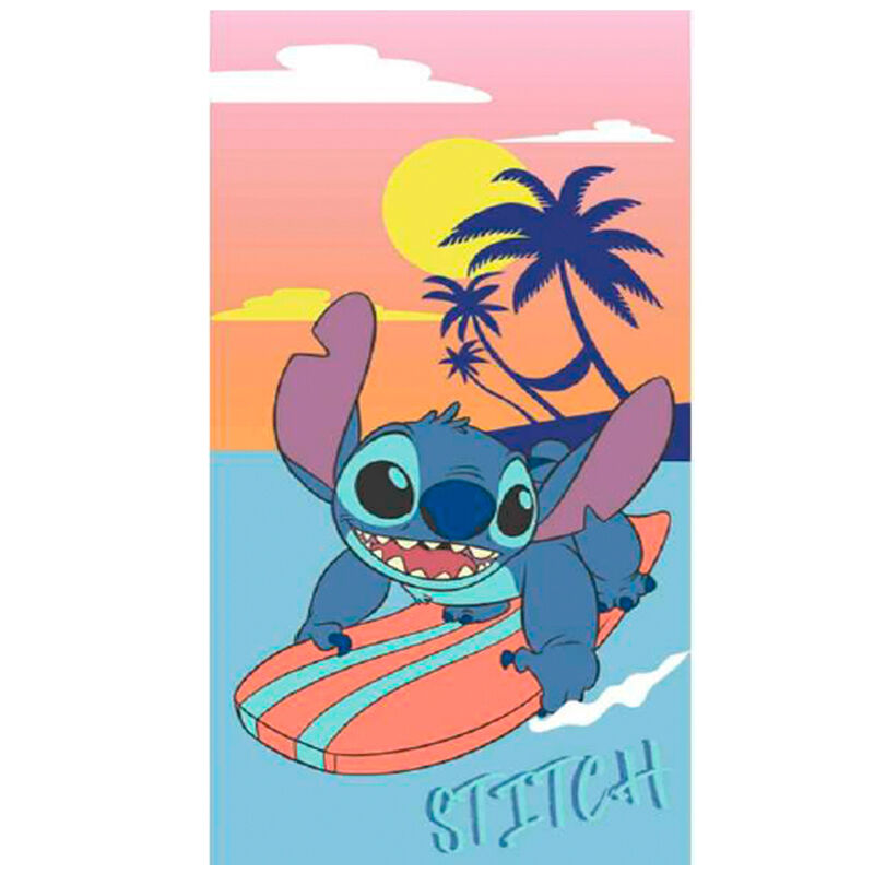 Toalla Stitch Disney microfibra