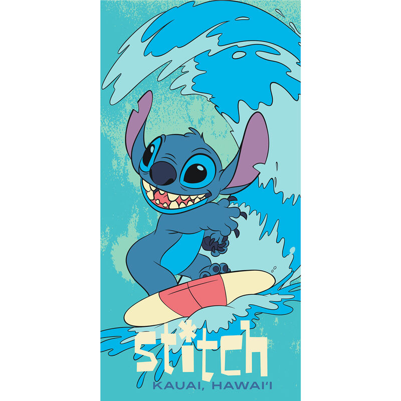 Toalla Stitch Disney microfibra