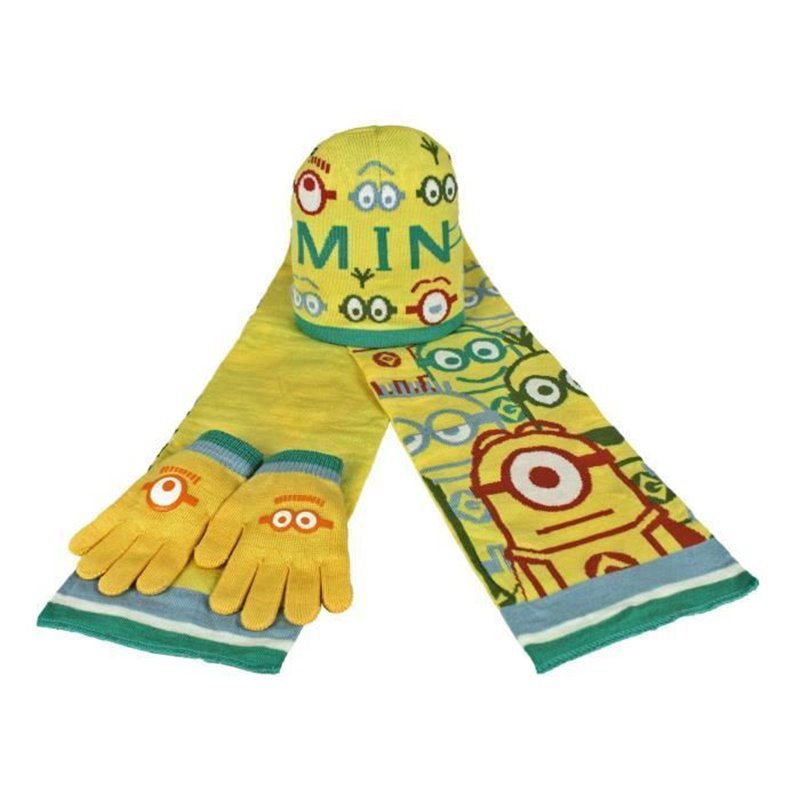 SET DE INVIERNO 3 PIEZAS MINIONS