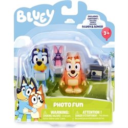 BLUEY PACK 2 FIGURAS - 3 MODELOS