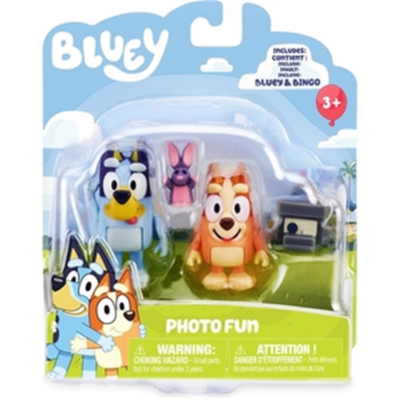 BLUEY PACK 2 FIGURAS - 3 MODELOS