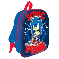 Mochila 3D Sonic the Hedgehog 30cm