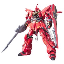 Figura Model Kit MSN-06S Sinanju Mobile Suit Gundam Unicorn 13cm