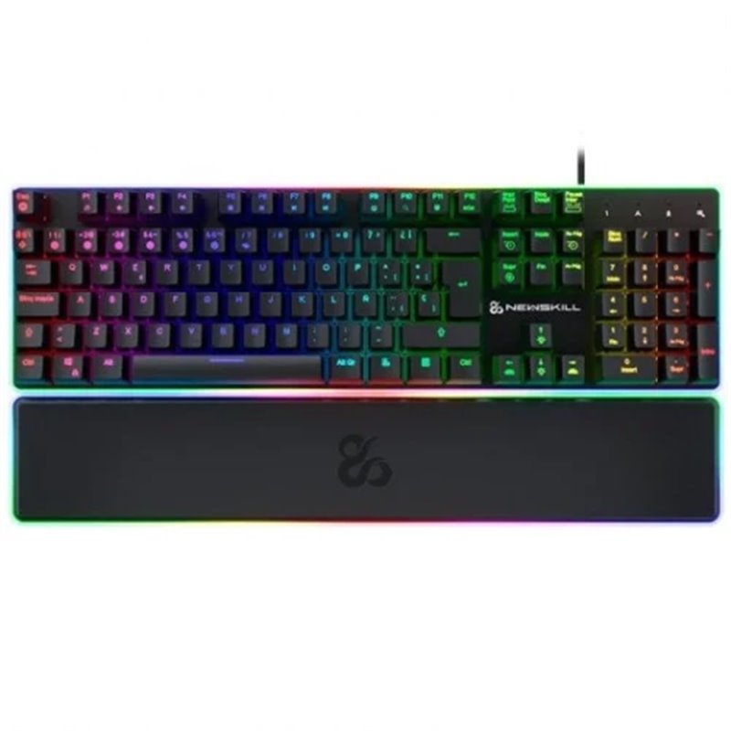 NEWSKILL TECLADO GAMING GUNGNYR NS-KB-GUNGNYR-GAT-RED