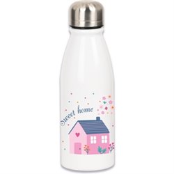 BOTELLA METALICA 500ML GLOWLAB KIDS "SWEET HOME"