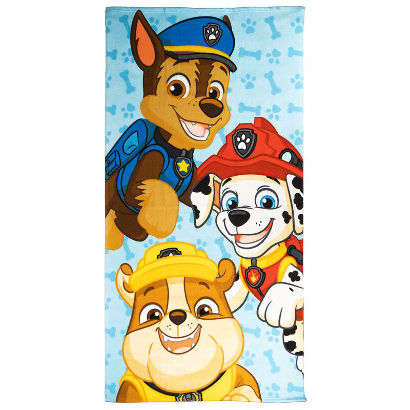 Toalla Patrulla Canina Paw Patrol microfibra