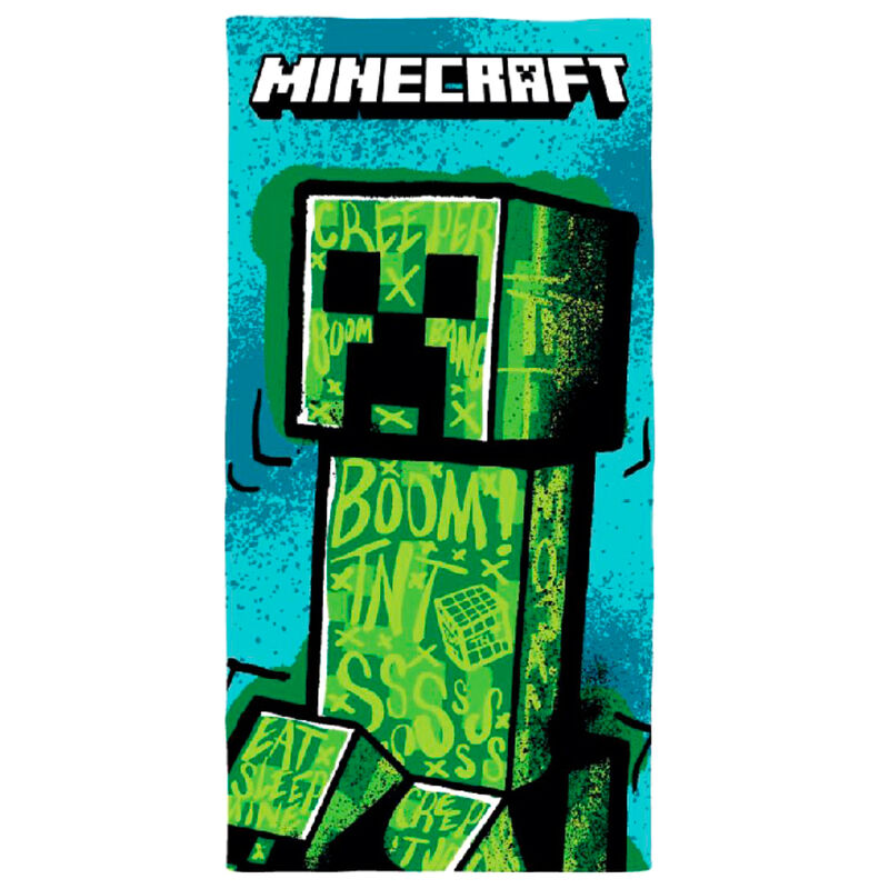 Toalla Minecraft algodon