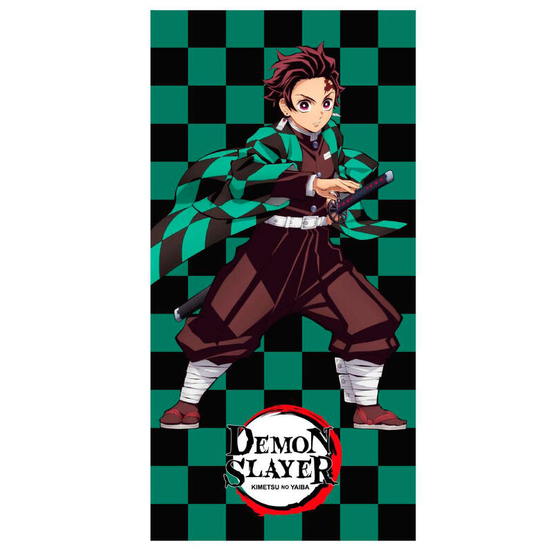 Toalla Demon Slayer Kimetsu no Yaiba microfibra