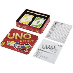 JUEGO CARTAS UNO DELUXE