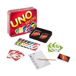 JUEGO CARTAS UNO DELUXE