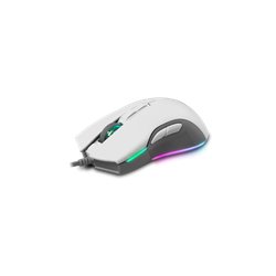 Newskill Gaming Eos Ivory ratón Ambidextro USB tipo A 16000 DPI