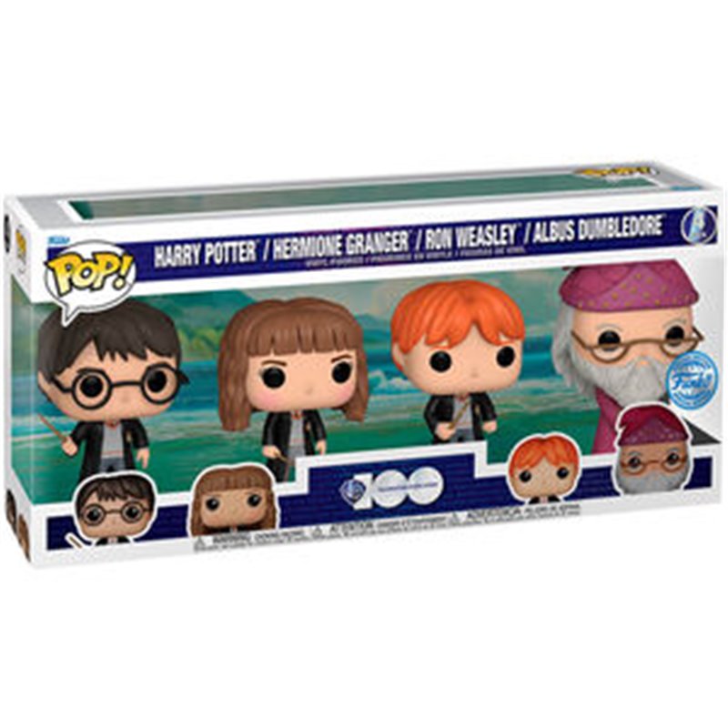 BLISTER 4 FIGURAS POP HARRY POTTER EXCLUSIVE