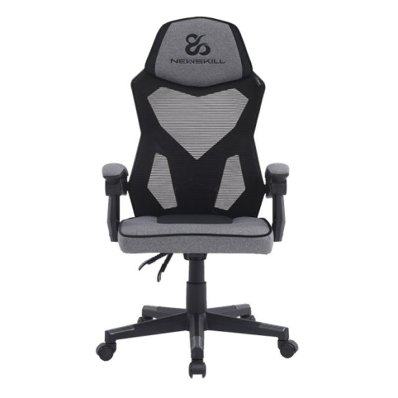 Newskill Gaming Eros Silla para videojuegos de PC Asiento acolchado Negro, Gris