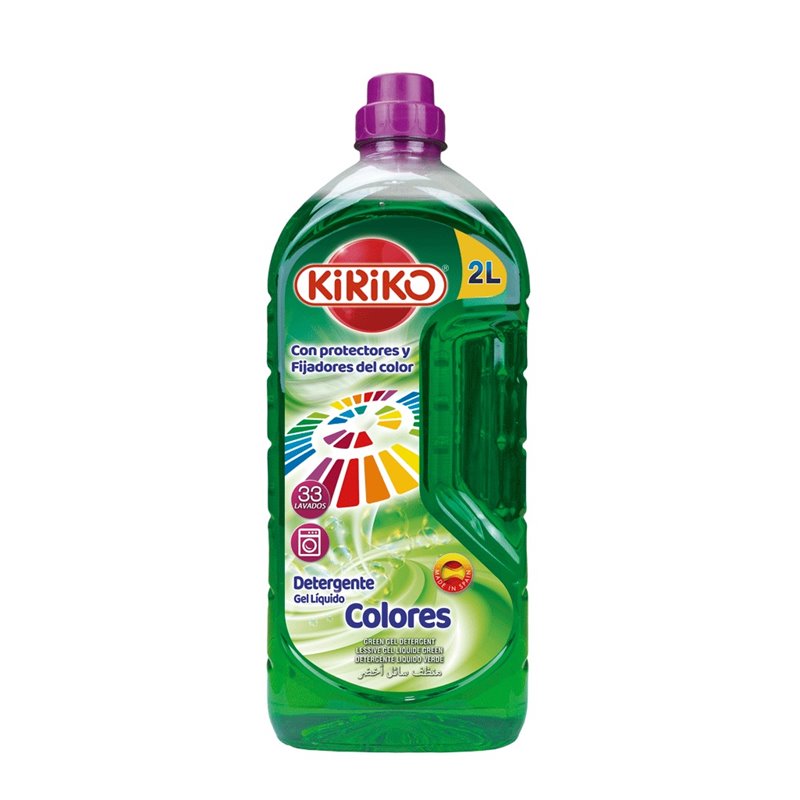 DETERGENTE LIQUIDO VERDE KIRIKO GEL