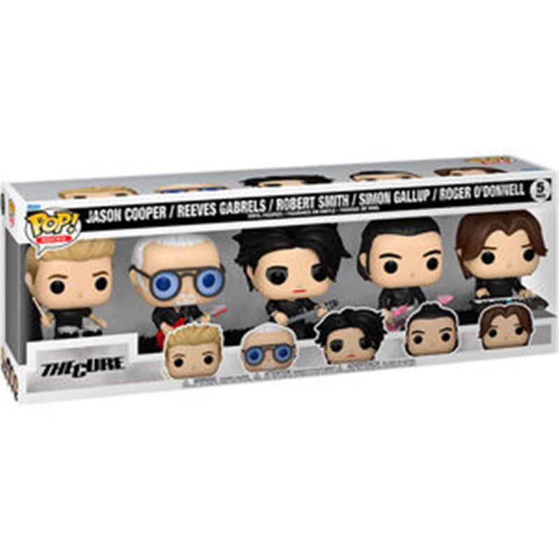 BLISTER 5 FIGURAS POP THE CURE