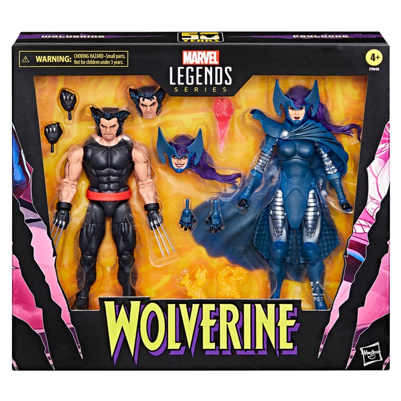 Blister figuras Wolverine Legends Series Marvel 15cm