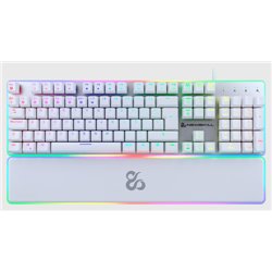 NEWSKILL TECLADO GAMING GUNGNYR IVORY NS-KB-GUNGNYR-GAT-RED-IV