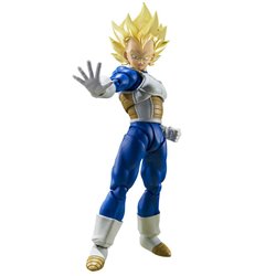 Figura SH figuarts Super Saiyan Vegeta Awakened Super Saiyan Blood Dragon Ball Z 14cm